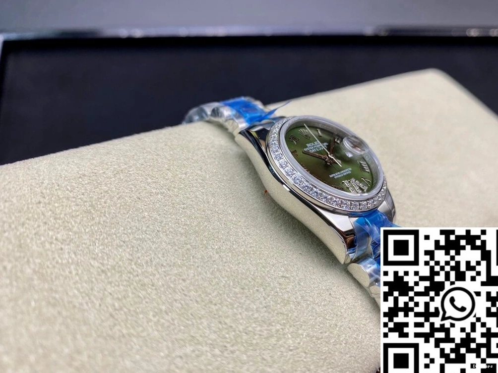 28MM Green Dial Factory Diamond-set Datejust BP Rolex 1119